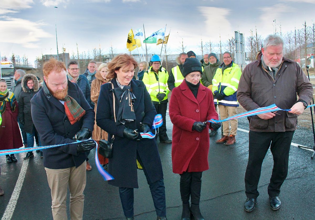Þriðja stofnvegaverkefninu lokið
