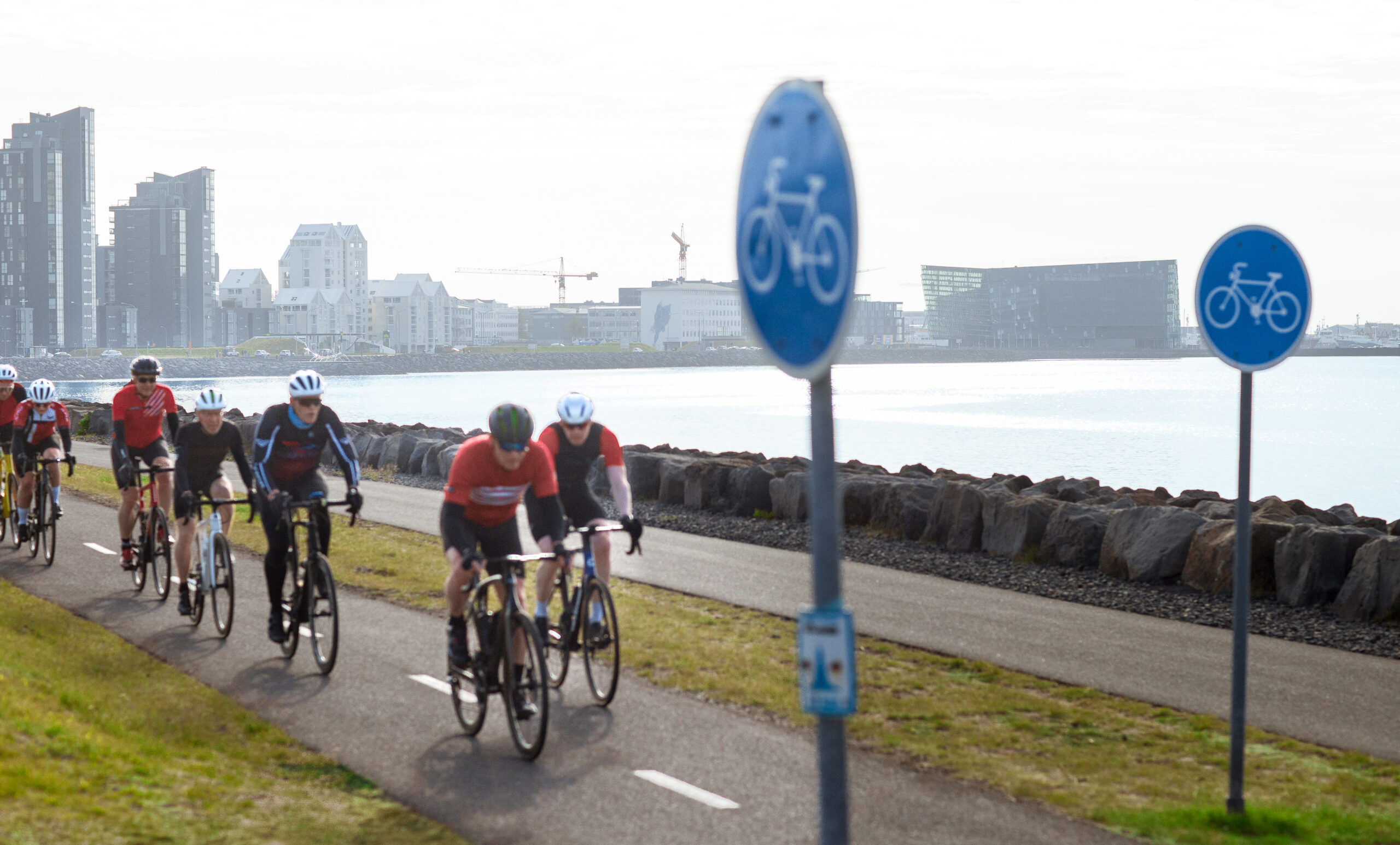 2,3 km af hjólastígum lagðir í sumar