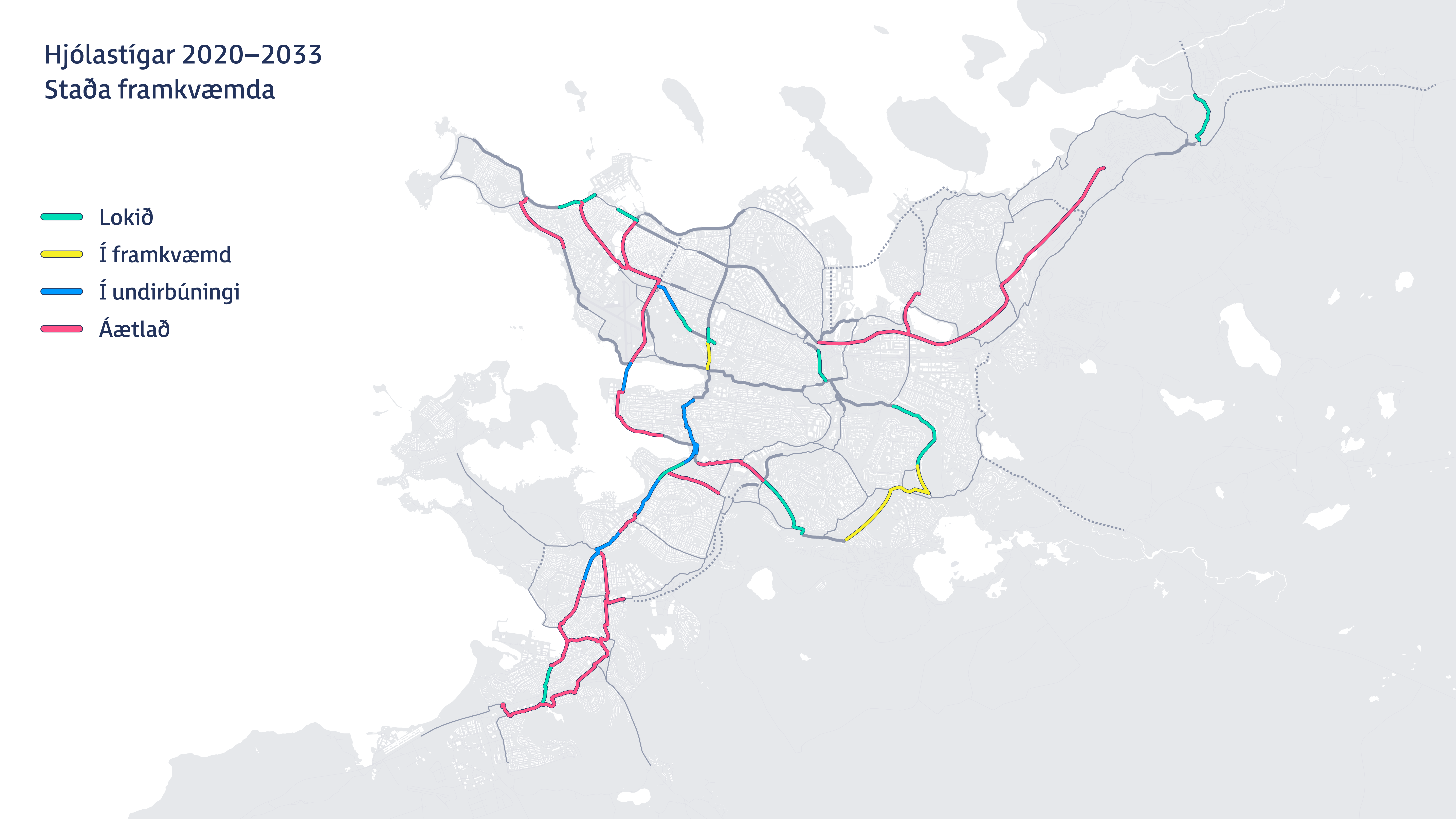 Stígandi í stígaframkvæmdum
