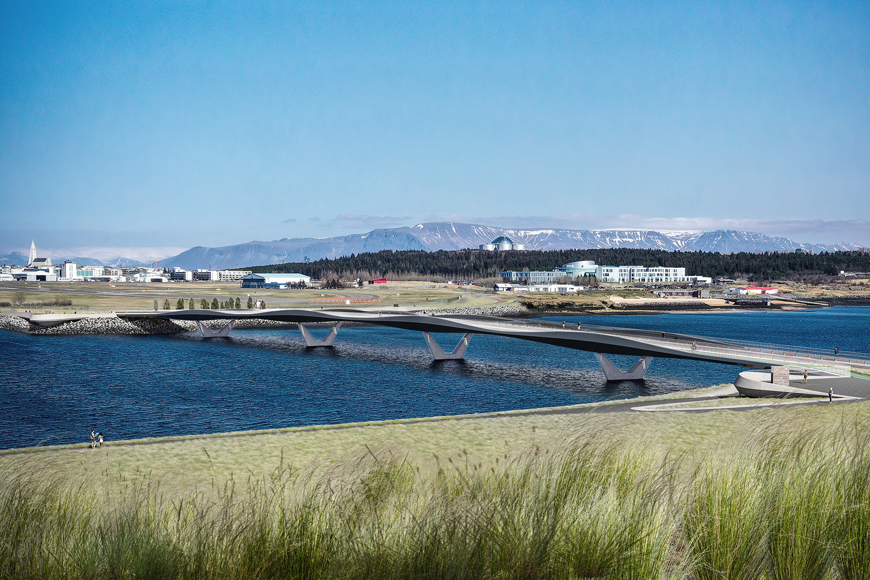 Framkvæmdir að hefjast fyrir langþráða Fossvogsbrú