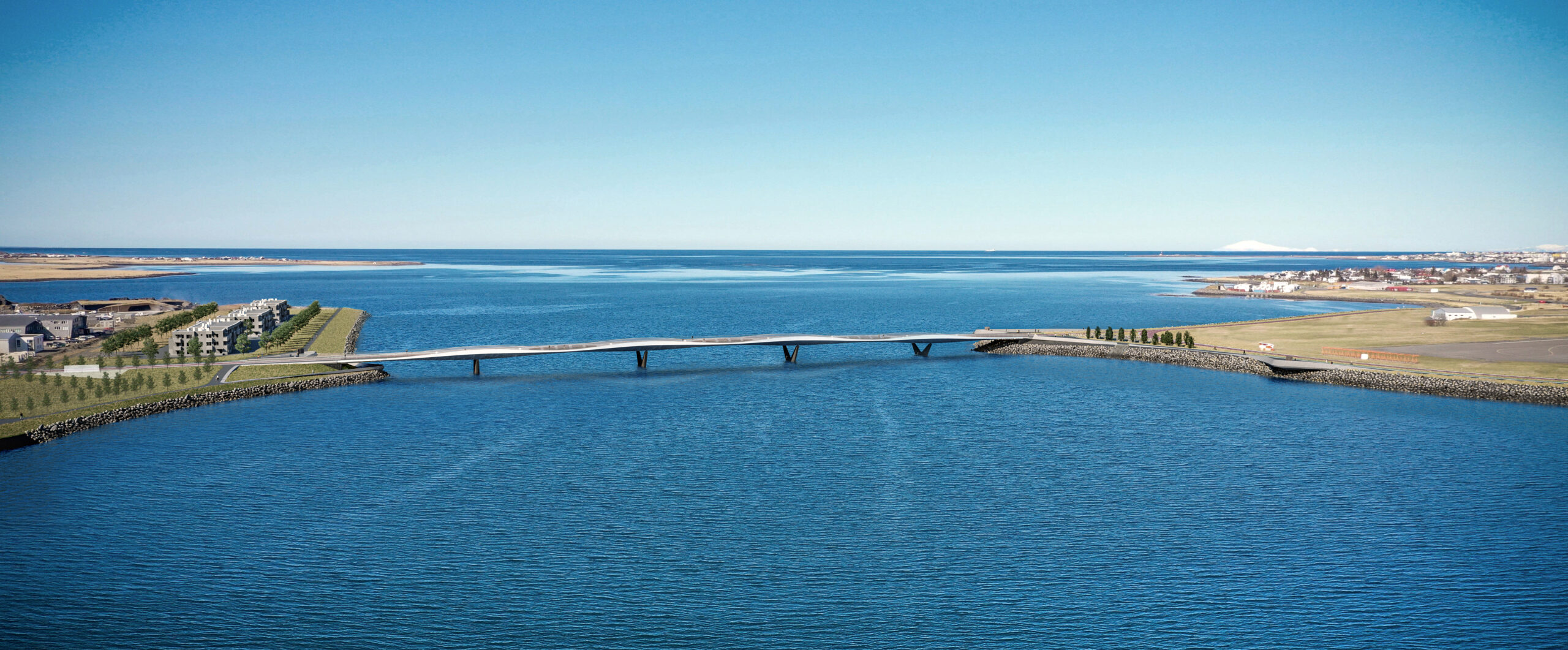 Smíði Fossvogsbrúar komin í útboð