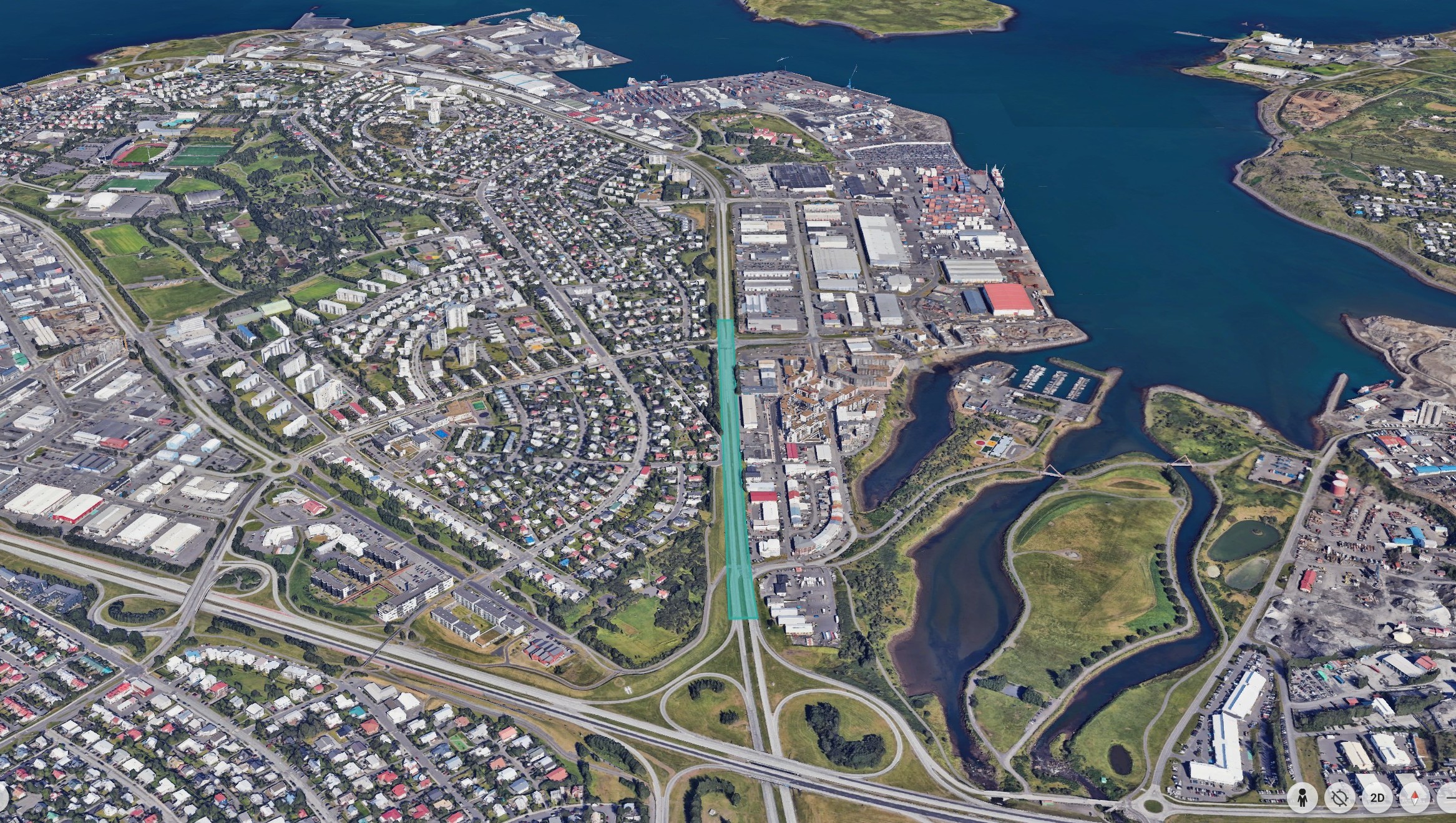 Sæbraut í kílómetra langan stokk frá Miklubraut