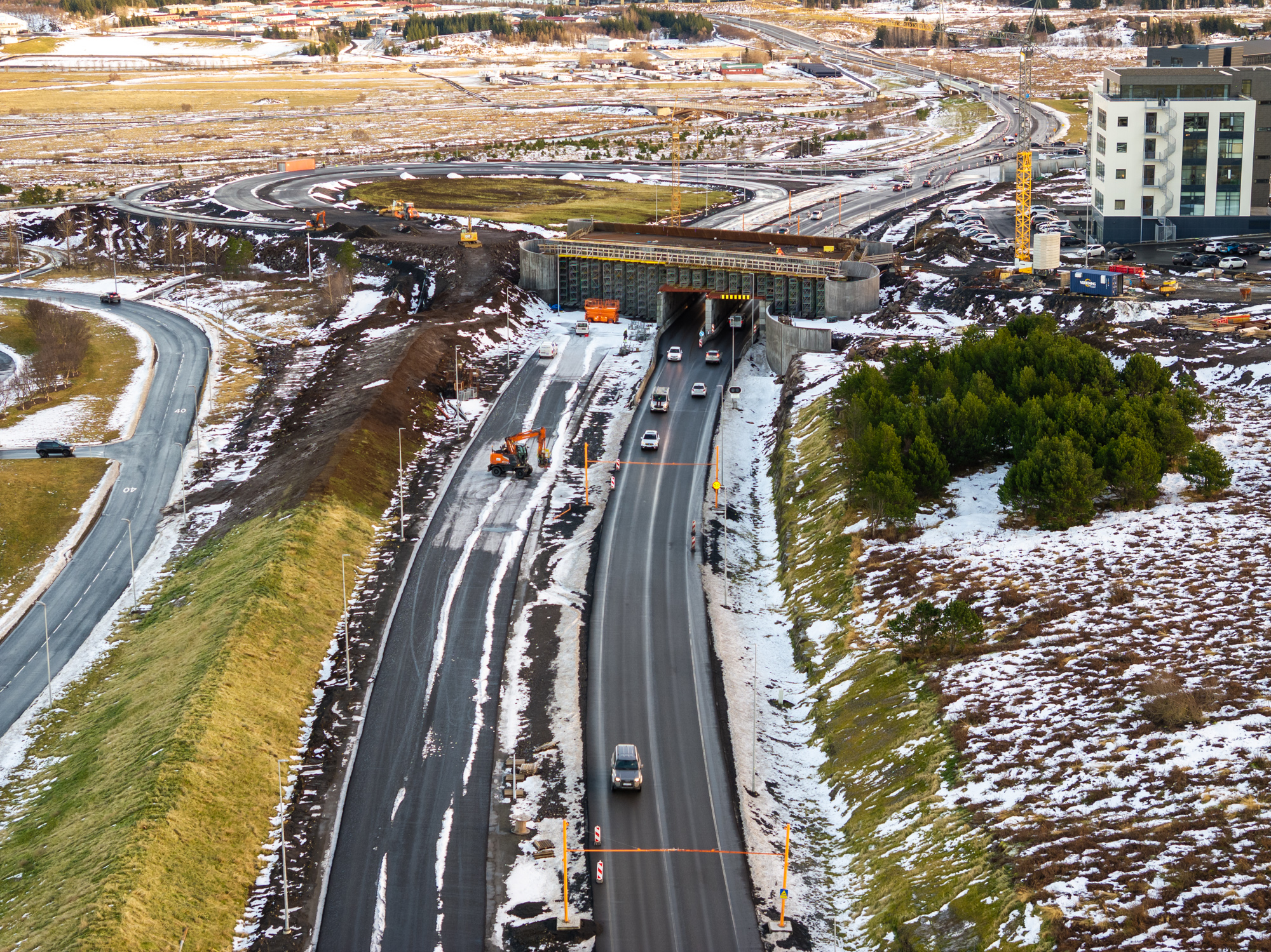 Breiðholtsbraut lokuð um helgina vegna steypuvinnu